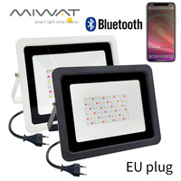 LED Reflector RGB Smart Floodlight Outdoor Spotlight 50W 100W Waterproof 220V Warm Cool Lighting Bluetooth APP Control