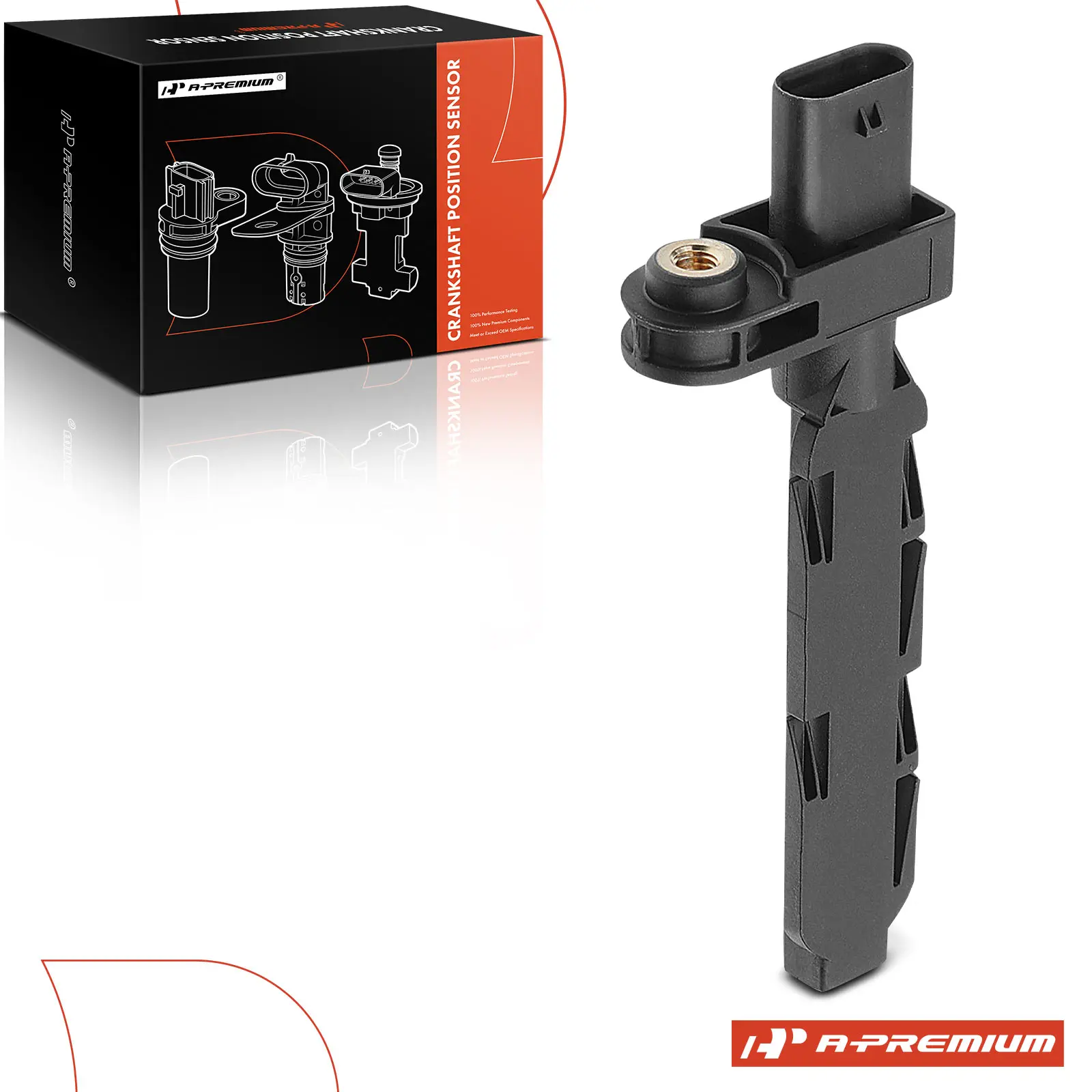 A-Premium Crankshaft Pulse Sensor for BMW M3 330e 340i 2016-2018 320i 320i xDrive 2017-2018 330i 330i xDrive 2017-2019 X5 530e