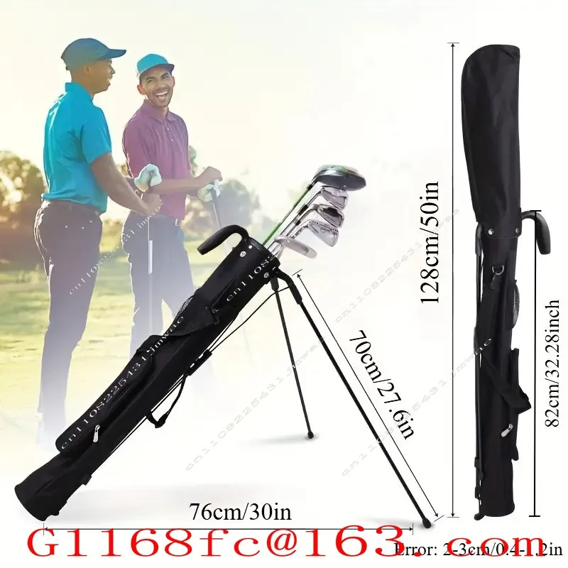 Portable Collapsible Bracket Bag Golf Club Bracket Bag