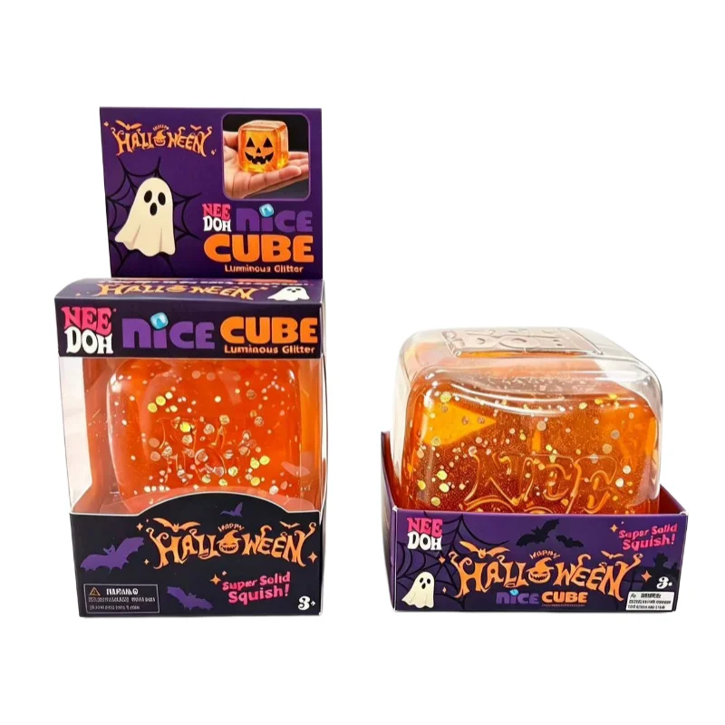 Needoh Halloween Squeeze Toys Sensory Toy Colorful Knead Stretch Anxiety Relief ADHD Fidget Toy Leisure Gift
