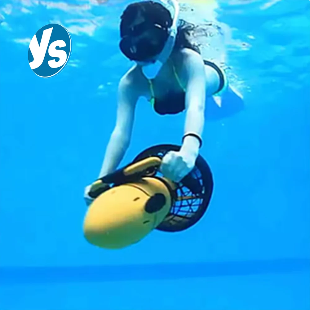 Premium Electric Diving Scooter Dual-Speed 500W Water Propeller for Underwater Exploration Pool Sports