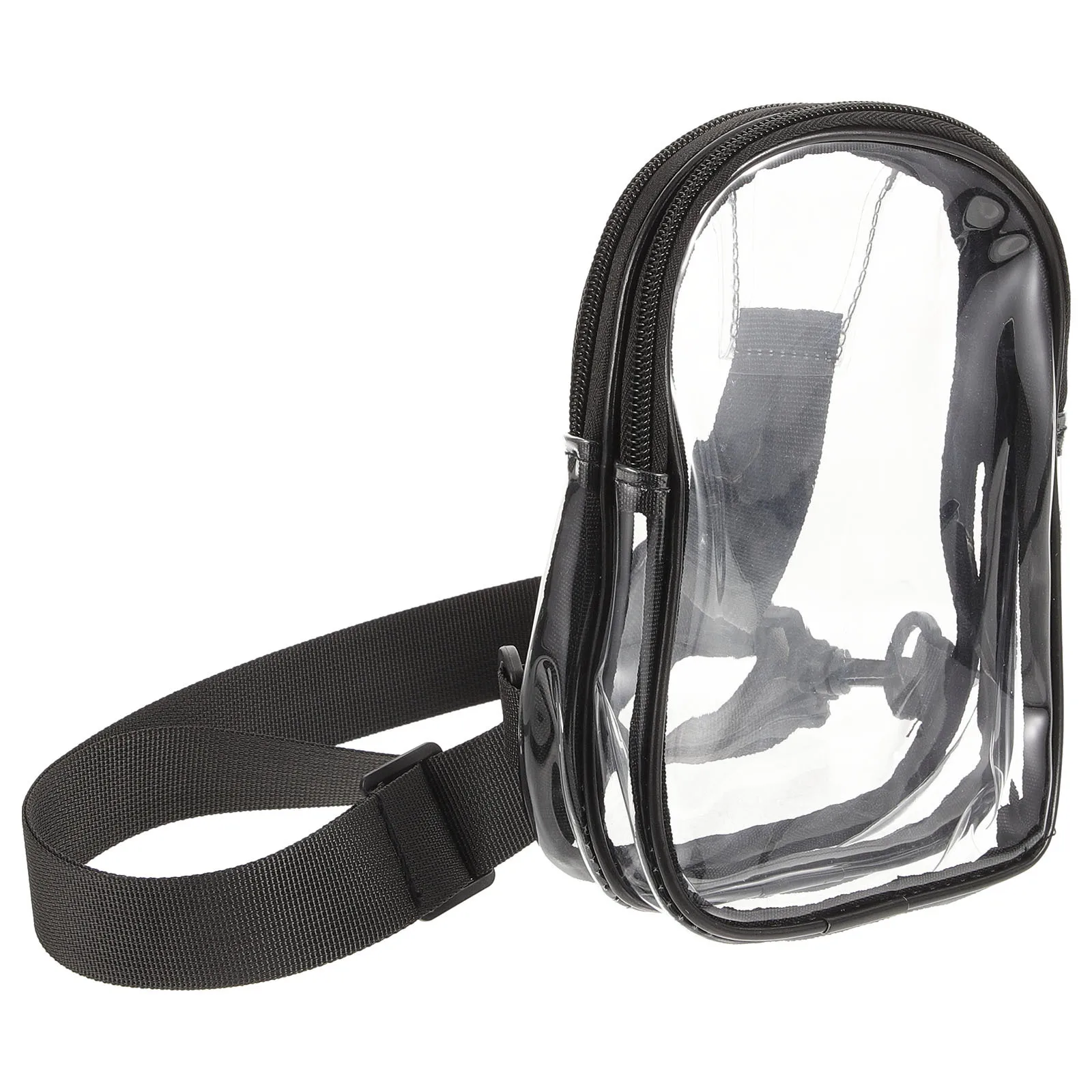 

Clear Sling Bag Stadium Transparent Pack Women Crossbody Small Items Holder Adjustable Strap Travel Sports Clear Bag