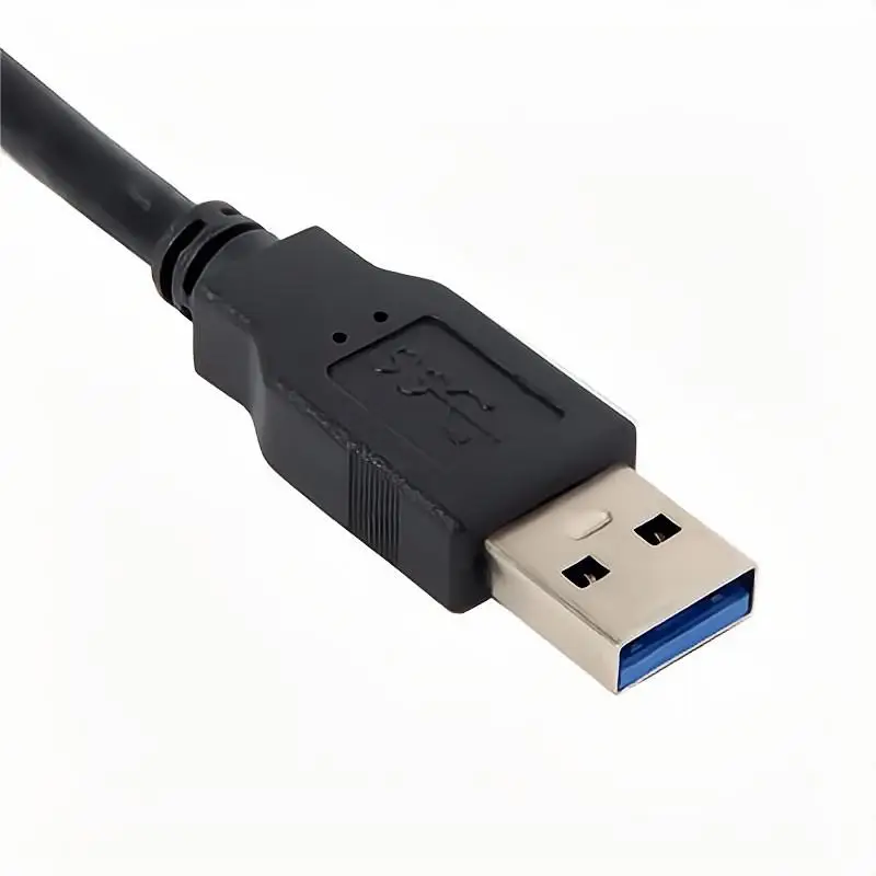 USB 3.0 Extension Cable USB3.0 Male to Female Extension Adapter Connector with Chassis Double Shield Black