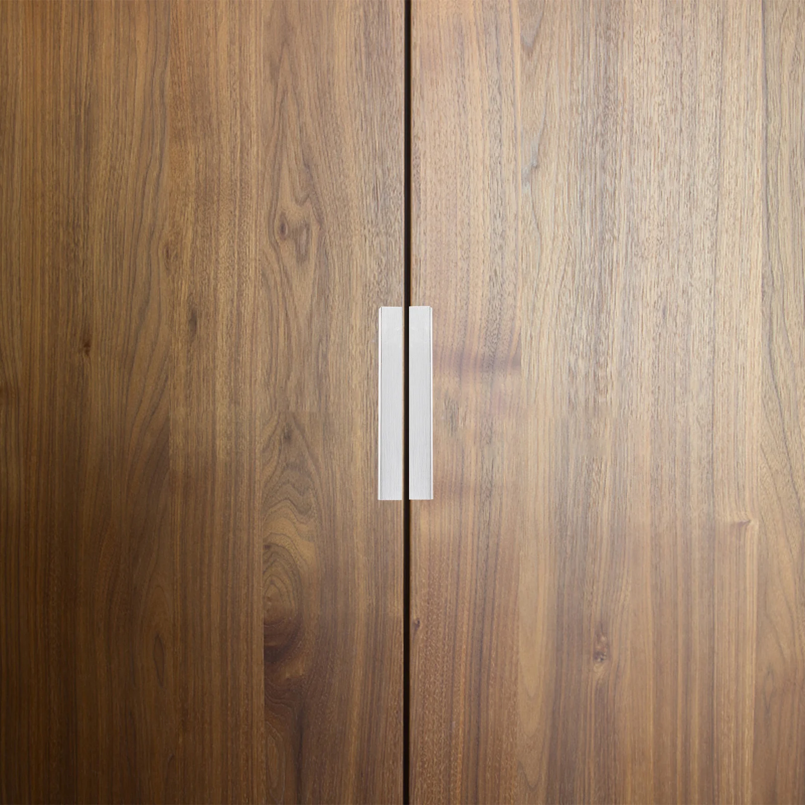 

4Pcs Invisible Modern Handle Aluminum Alloy Cabinet Knob for Kitchen Bathroom Drawer Pull 80Mm 64Mm Spacing Easy Install