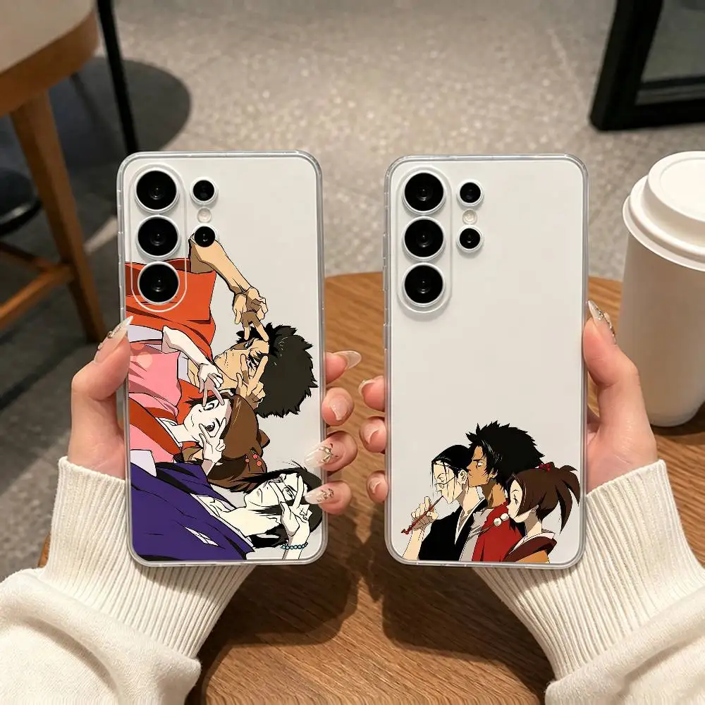 S-Samurai C-Champloo gift Phone Case For Samsung S25,S24,S21,S22,S23,S30,Ultra,S20,Plus,Fe Transparent Cover
