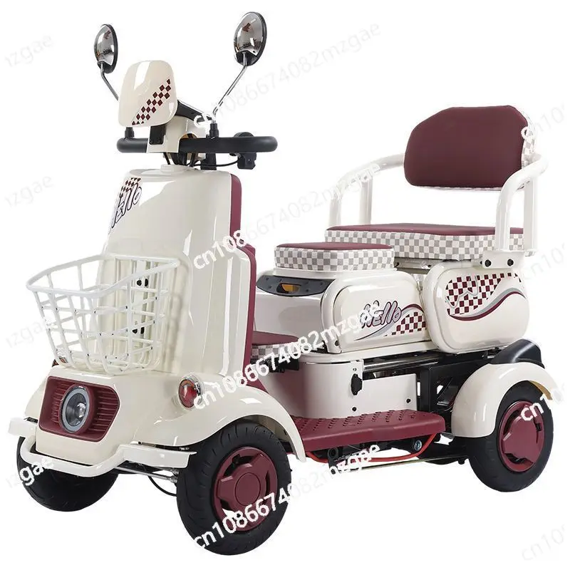 800W car, equipped with 48V20Ah lead-acid battery, maximum range of 50KM, suitable for adult daily commuting mini car