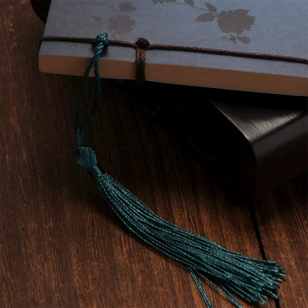 Ancient Kraft Paper Retro Thread-bound Book Tassel Sketchbook Diary Stationery Notebook Journal Notepad Sketch Blank