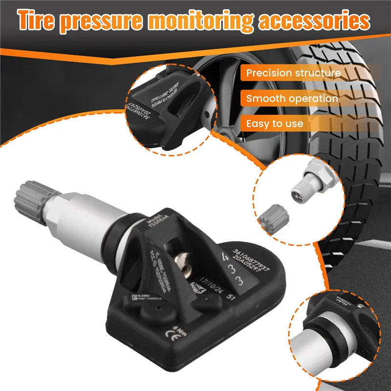 Hot Selling-36106877937 Car Tire Pressure Monitoring System Sensor TPMS Sensor For BMW Alpina Toyota 6877937,36106877937 Car Tir