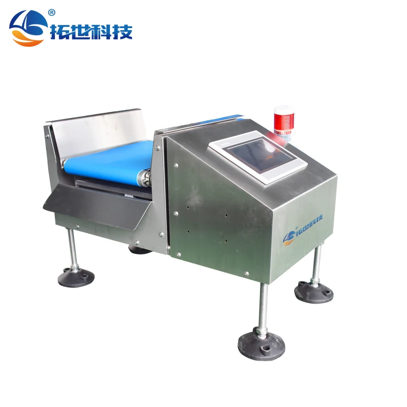 Macchina per lo smistamento di frutta e frutti di mare per pesci Trasportatore a alimentazione automatica Macchina per la classificazione del trasportatore a tavola rotante per alimentazione separata