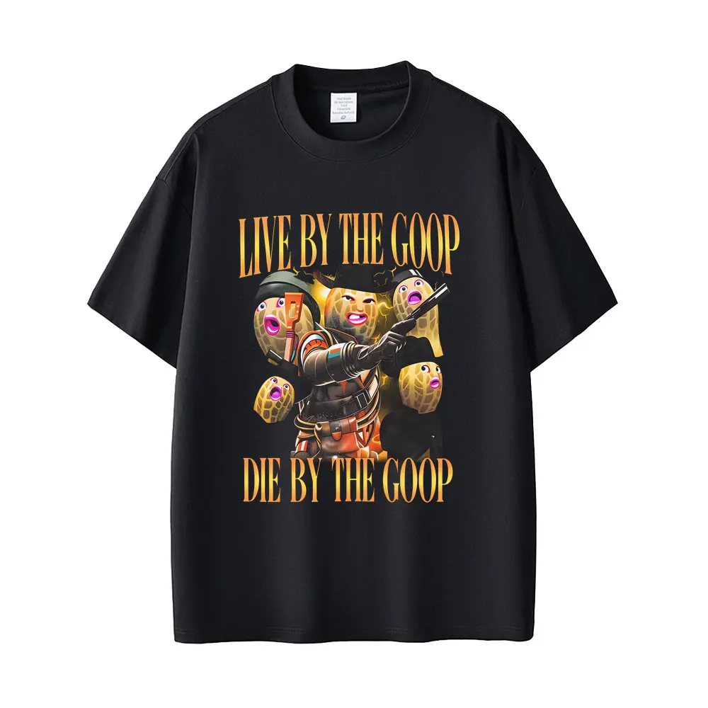 The Burnt Peanut T Shirt Goop Goop Goop Funny Meme T-shirt Men Women Clothing Fashion Harajuku Pure Cotton Short Sleeve T-shirts