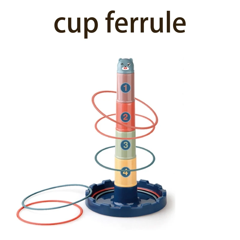 

N80C Circle Ferrule Stacked Layers Game Throwing Game Fun Family Game