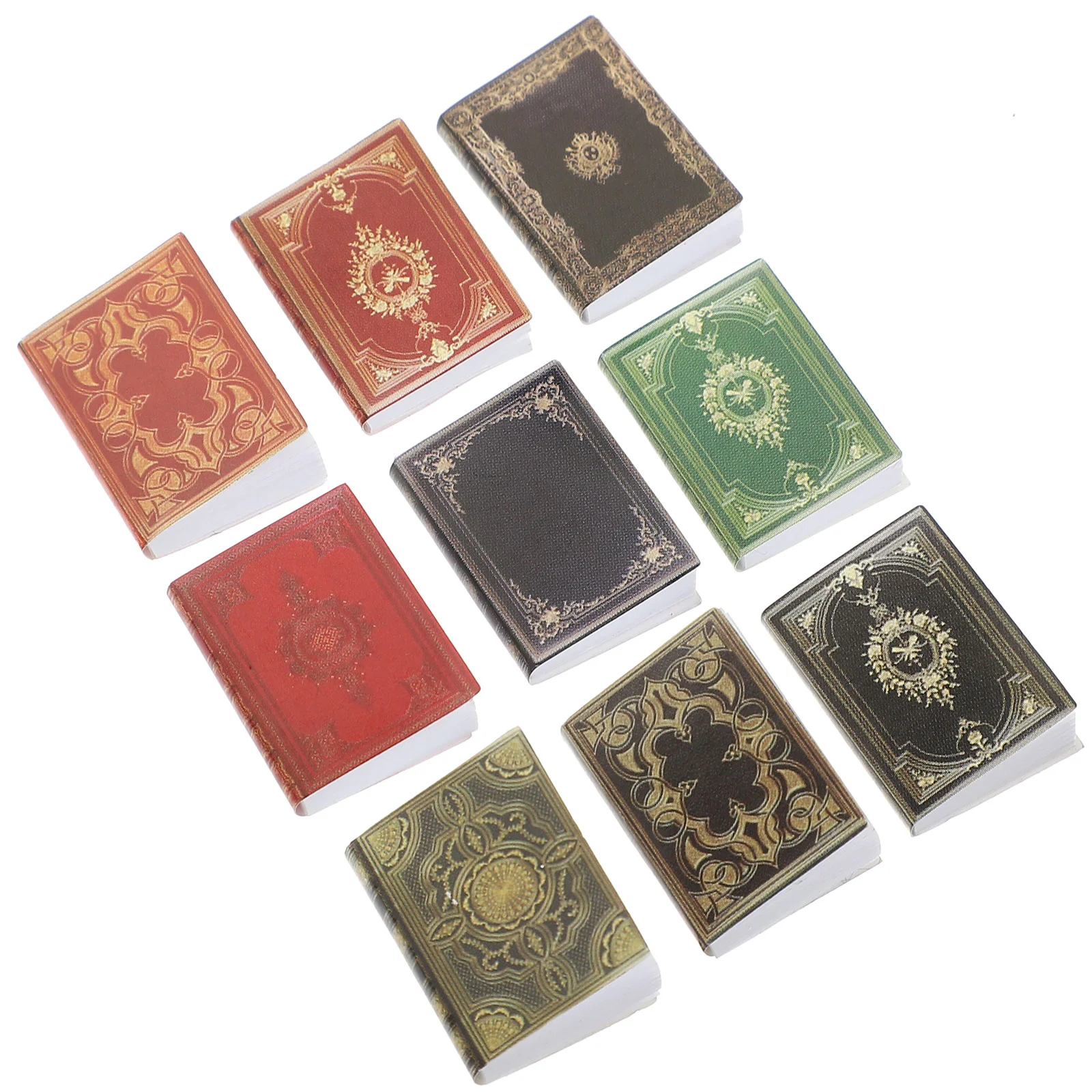 27 Pcs Tiny Books Dollhouse Mini Kit Kids Funny Toys Little Miniature Decor Pretend Play Child