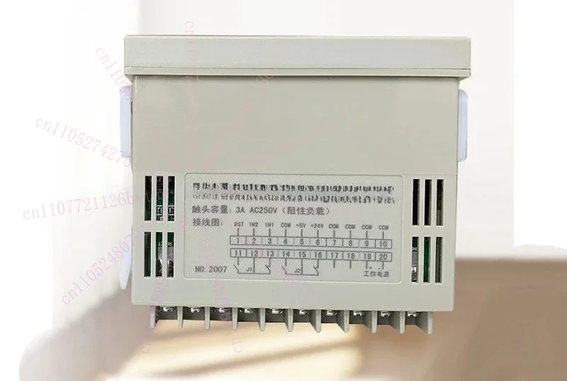 HB961 Electronic 6-digit Digital Display Intelligent Reversible Counter Meter Raster Table 2 Group Output and HP961