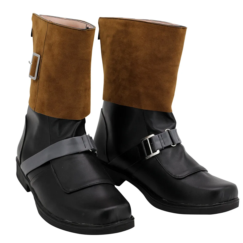 Cal kestis cosplay schuhe stiefel tv survivor fantasy erwachsene männer halloween kostüme zubehör maßge schneidert