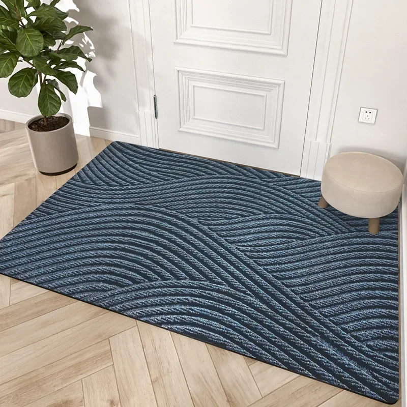 Home Scrape Door Mats Outdoor Indoor Dirt Trapper Mat Dustproof Non Slip Doorway Doormat for Entrance Front Door Floor Mat Entry