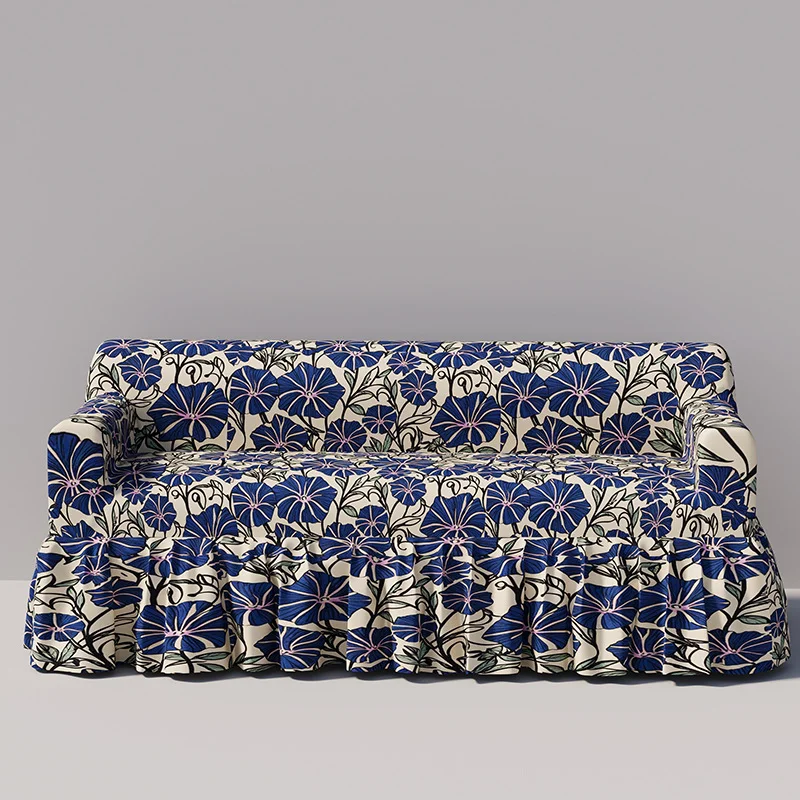 Printed sofa covers for all seasons, high elastic full enclosure and easy to install. Can be washed with a washing machine
