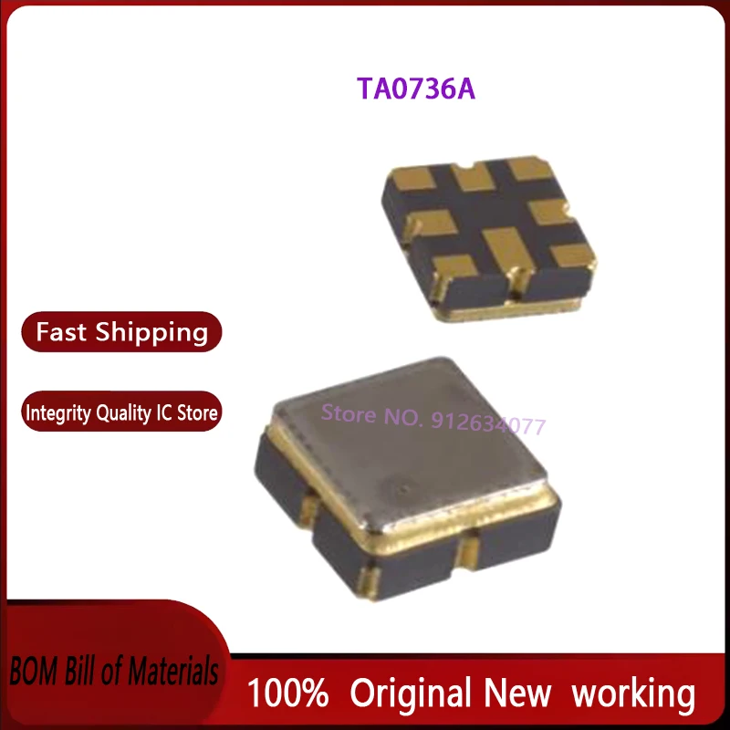 10PCS TA0736A code 736 brand new genuine 800MHz packaged SMD  filter in stock