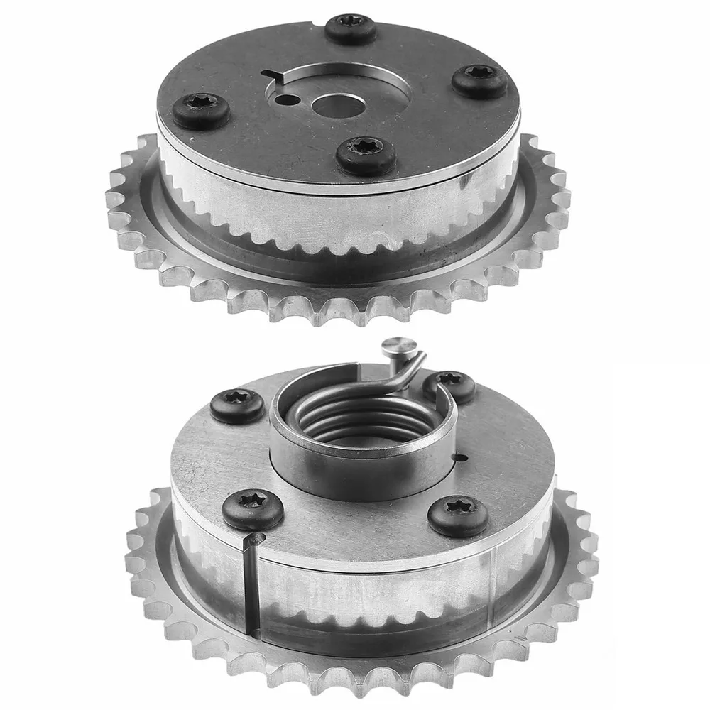 2xIntake Exhaust Camshaft Adjuster Gear For Toyota Camry RAV4 Highlander Venza 13050-36011 13050-0V010 13070-36011 Car Parts