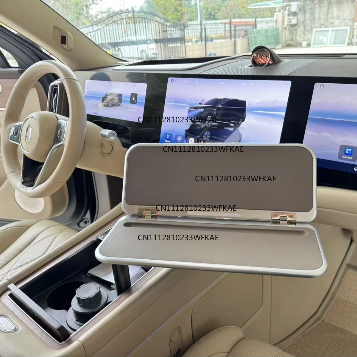 New car small table folding practical storage computer mobile phone storage office small table