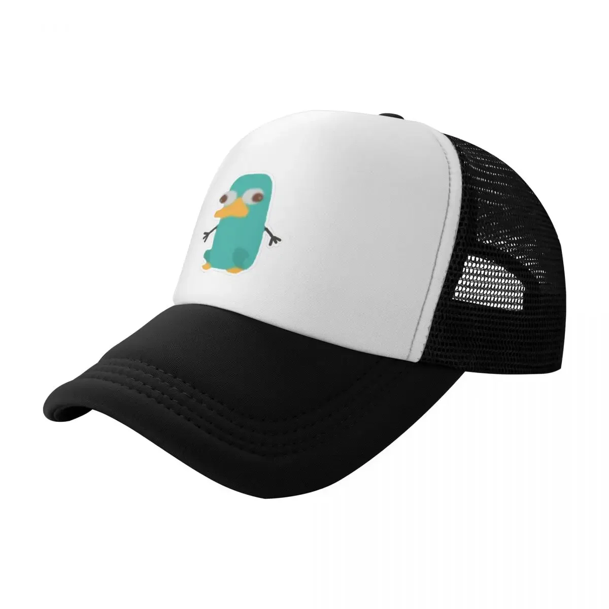 Perry the Platypus Cartoon Drawing Baseball Cap Snap Back Hat Golf |-F-| Man Women's