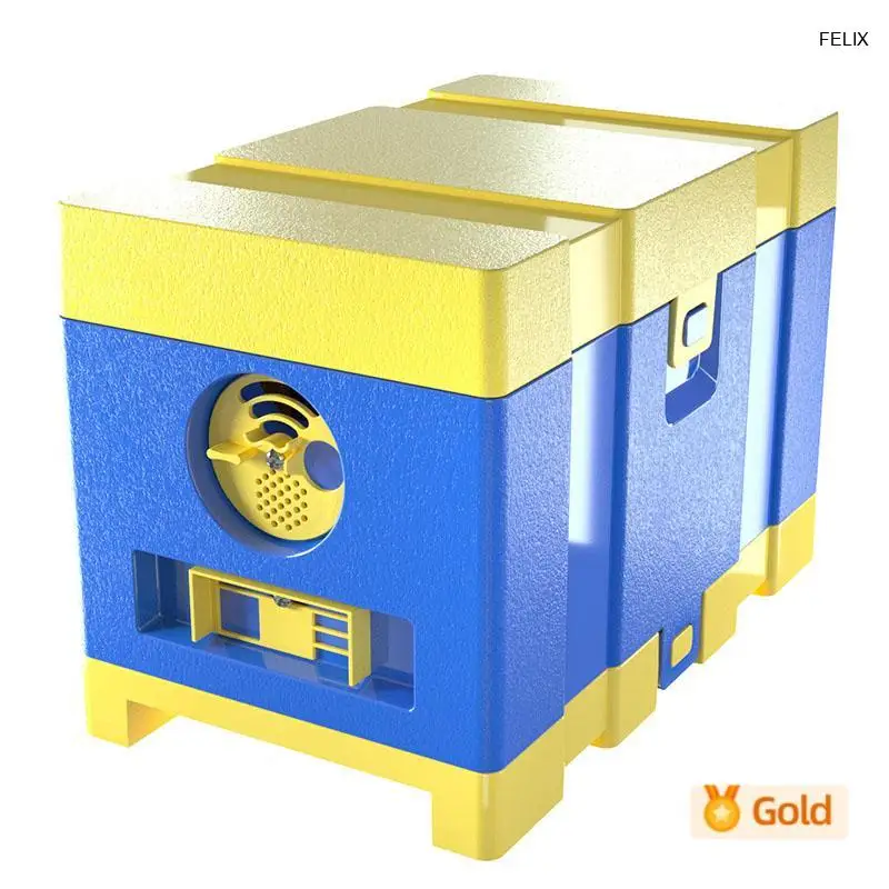 2024 Durable and stackable beekeeping plastic mating box, queen breeding box, mini hive equipment box