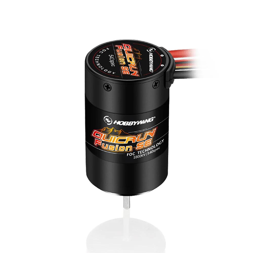 HOBBYWING QuicRun Fusion SE 40A 1800KV 1200KV Combined Motor ESC for 1/10 1/8 RC Model Car Crawler Accessories