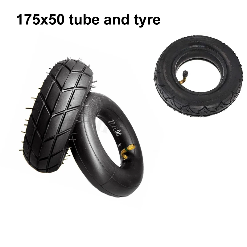 7Inch 175x50 Inner Tube Outer Tyre 175*50 Air Tire for Electric Scooter ,Baby Strollers Parts