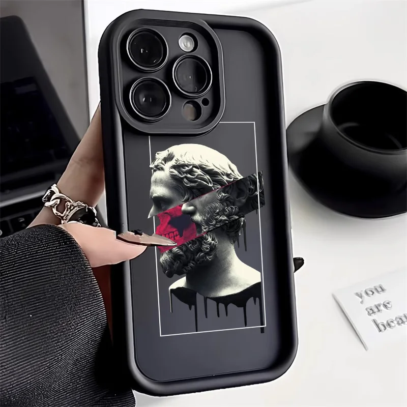 แฟชั่นศิลปะทาสีเคสโทรศัพท์สําหรับXiaomi Redmiหมายเหตุ 13 11 Pro 12 10 9 Pro 9S 12Turbo Drop-ทนกันกระแทกป้องกัน