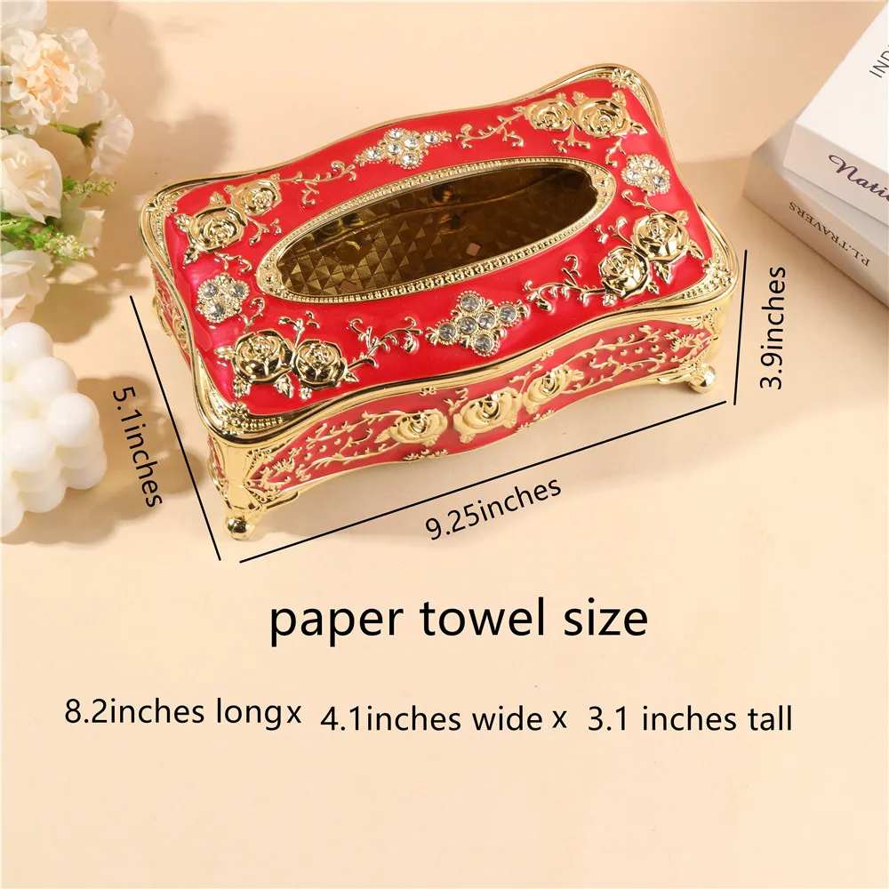 Luxus Continental Acryl Tissue Box Küche Tissue Lagerung Box Taschentuch Wc Tissue Halter Hause Speicher Supplies