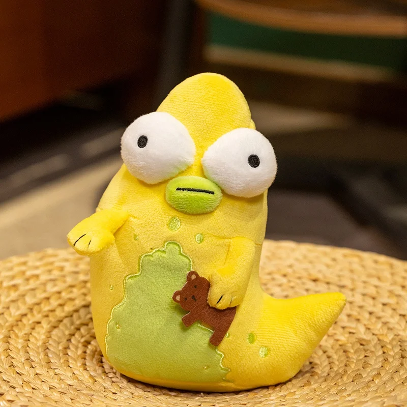 

Новые уродливые большие глаза, инопланетянина, плюшевые игрушки, мягкая мультяшная кукла, забавный декор для рабочего стола, 2025 г., горячая распродажа, милый детский подарок на день рождения