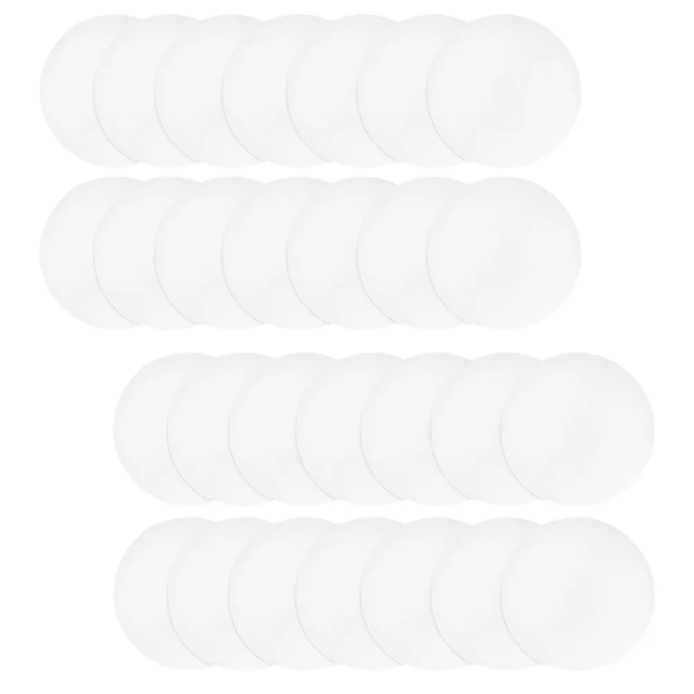 

500Pcs Coffee Cup Leakproof Paper Covers Takeout Waterproof Greaseproof Milk Tea Sealing Film Pads Cup Covers for Drinks