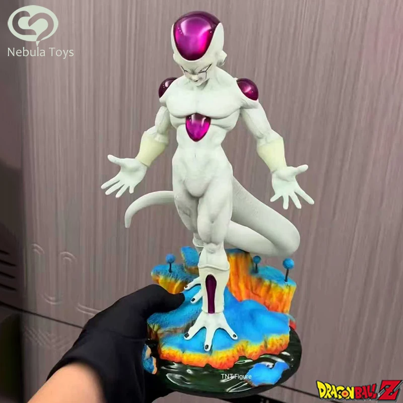 

В наличии аниме Dragon Ball фигурка Frieza фигурки Super Saiyan Frieza фигурка статуя из ПВХ модель коллекция игрушек рождественские подарки