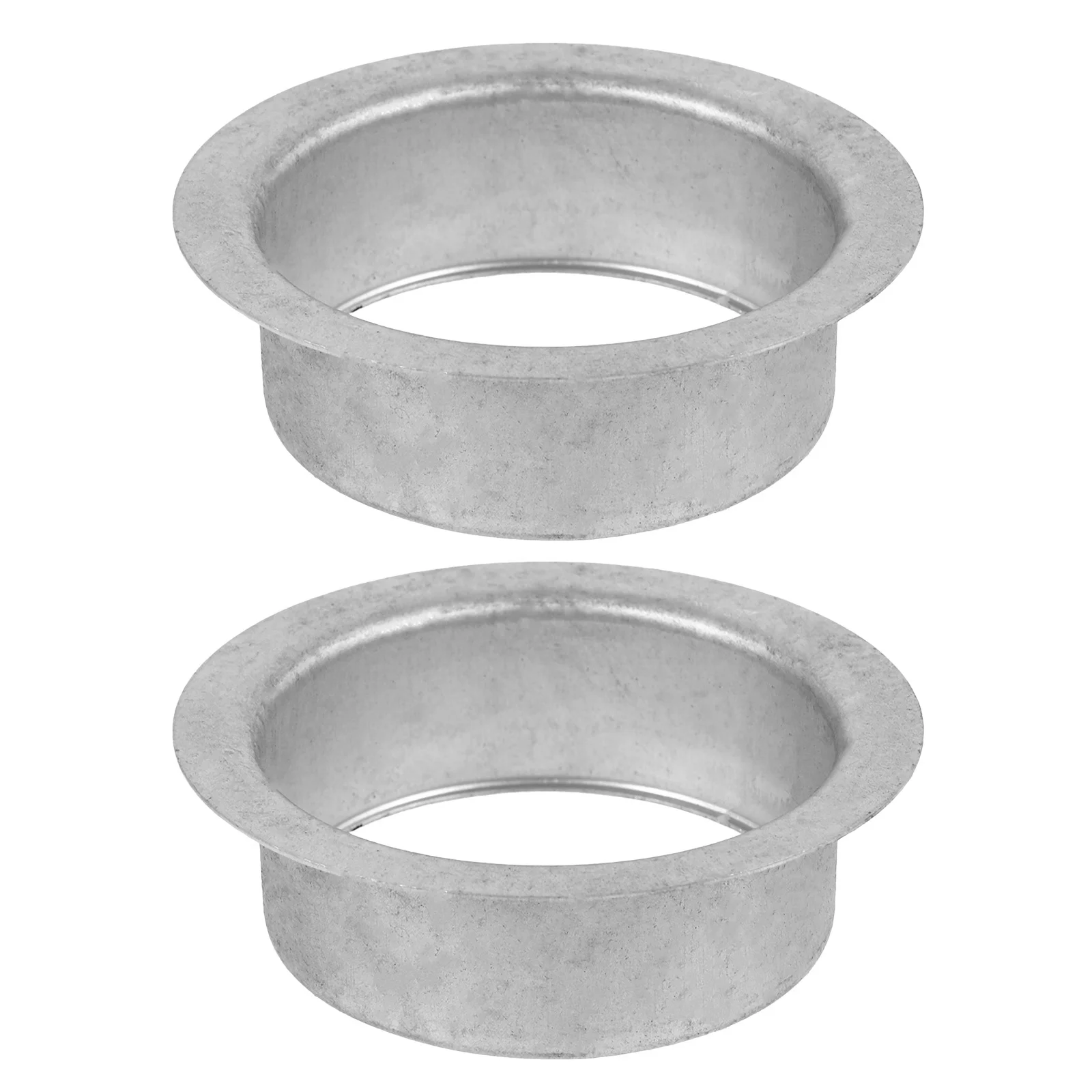 

4Pcs Round Gutter Downspout Drop Outlet Adapter for Rain Gutter Drainage System Decorative Drain Connector