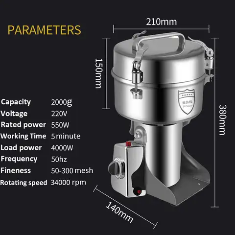 10 best sales पाउडर ग्राइंडर - №6