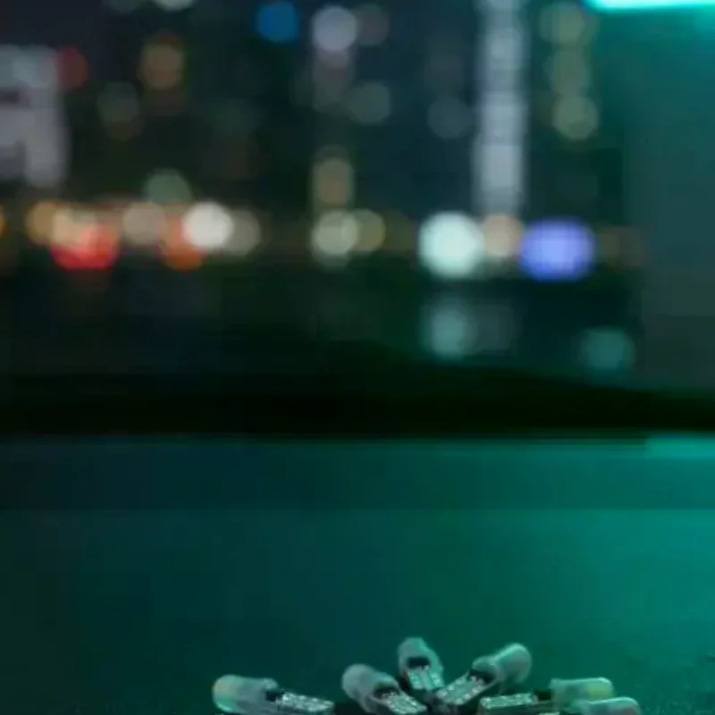 

10pcs T5 LED Bulb 3014 2SMD Car Dashboard Instrument Cluster Light Set Suited for Car Interior Panel Gauge Illumination