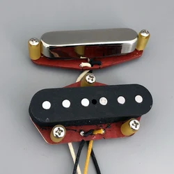 Yoran Sun Vintage V50 Broadcaster Handwound Alnico 5 Guitar Pickups 42 Plain Enamel Wires For Tele Guitar Well