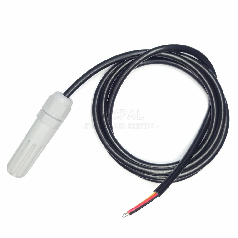 Temperature and Humidity Sensor Probe Cable SHT20 SHT30 SHT40 SHTC3 Anti-Condensation I2C Digital Sensor OEM Length 1M