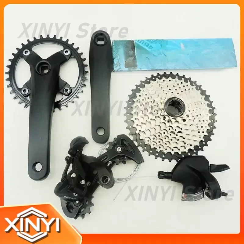 Speed Mountain Bike Transmission Kit for MTB for Shimano SRAM for 1x11 1x12 Rear Derailleur with Positive Negative Tooth Pad