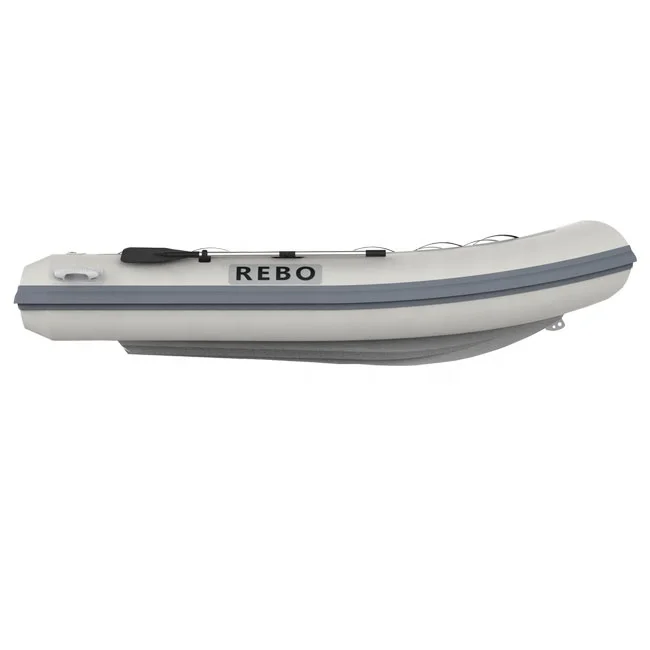 قارب قابل للنفخ صغير كلاسيكي من الألومنيوم RIB 330 PVC/ORCA Hypalon للبيع