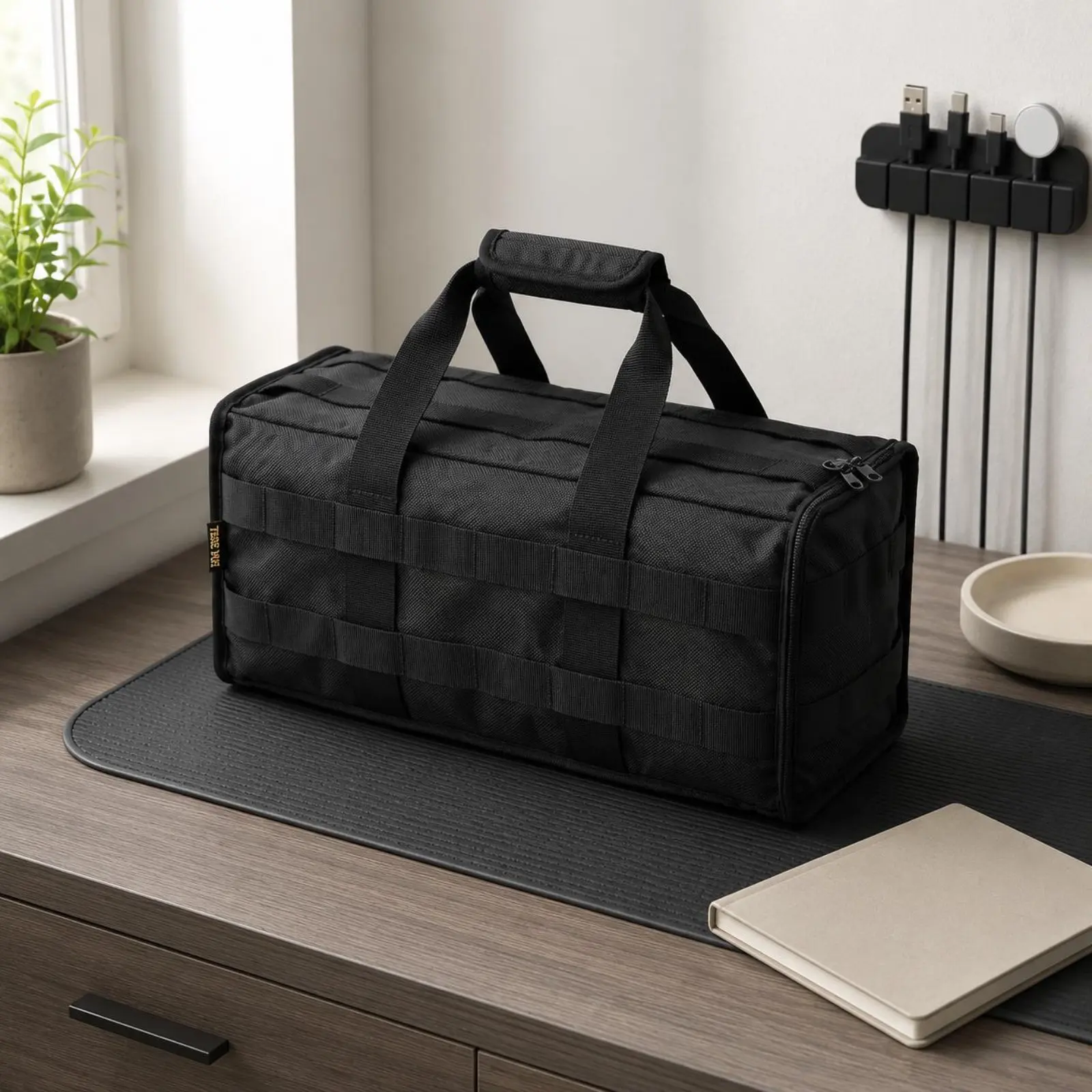 Electric Bike Battery Bag Custom Logo Electric Bicycle Battery Carry Bag Large Capacity Long-Lasting Oxford Textile