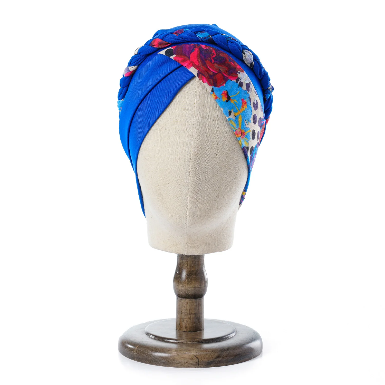 Frauen Rüschen Muslimischen Turban Druck Blume Knoten Kopftuch Islamischen Innere Hijab Caps Chemo Kappe Haarausfall Plissee Kopf Wrap Turbante – Detail 9
