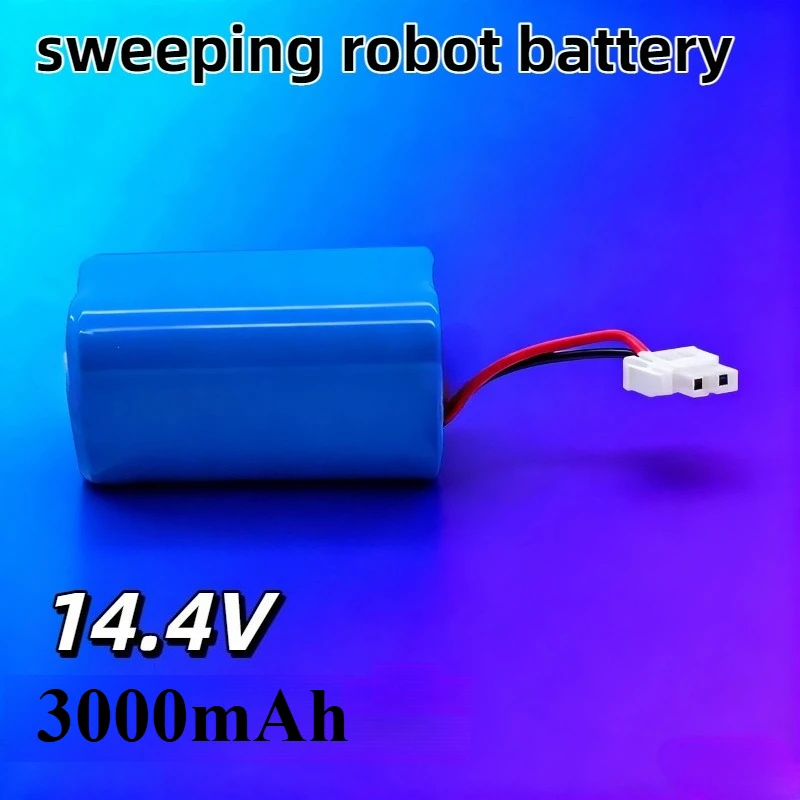 

3000mAh High-Capacity 14.8V Battery – Rechargeable Lithium Spare,for Ilife A4s/A7/V7s Plus/V55 Pro/W400/A9s CR130 Vacuum