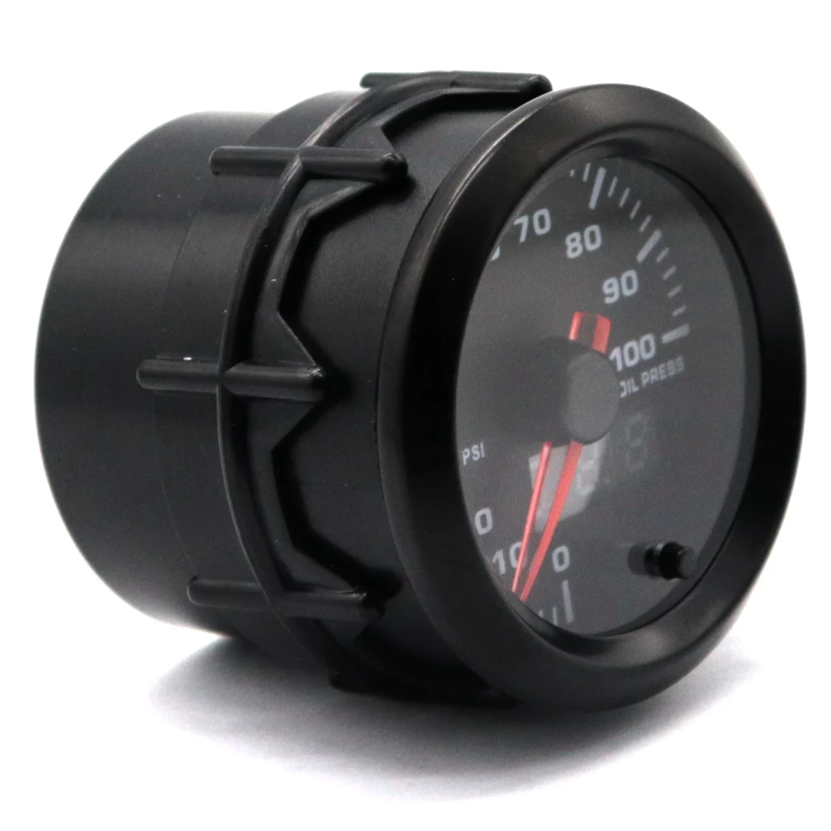 

2 Inch 52mm 7 Colors Led Car Oil Pressure Gauge 0-100Psi Oil Press Meter High Speed Motor With Sensor Car