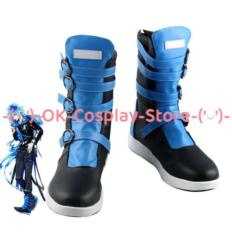 

Idia Cosplay Shoes Game Twisted Wonderland Cosplay Prop PU Leather Shoes Halloween Carnival Boots Custom Made