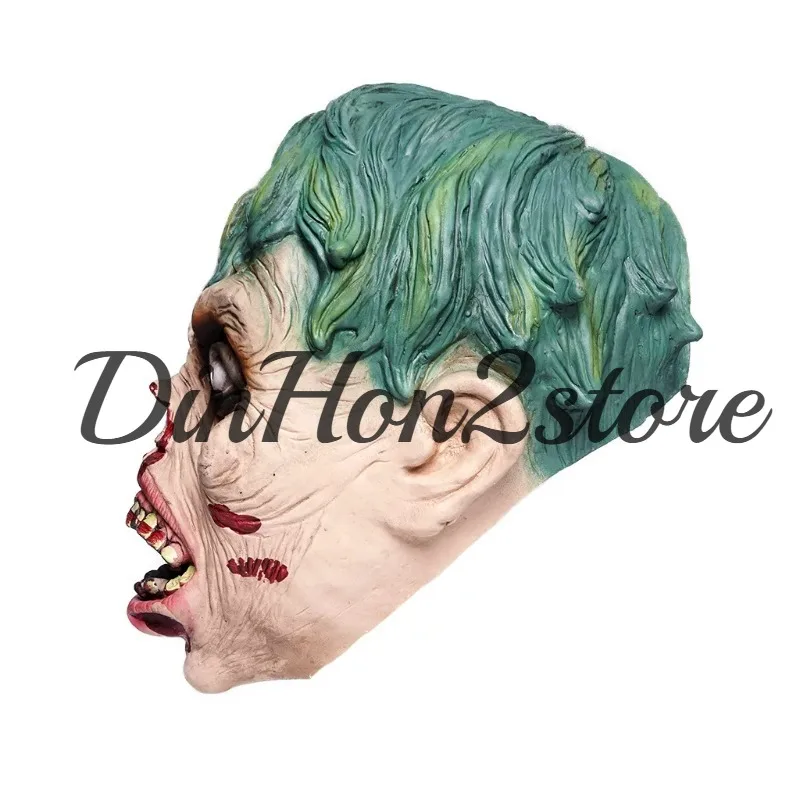 New Halloween mask scary rotten face zombie latex mask