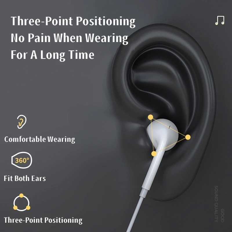 In-Ear Earphones with HD Mic and Subwoofer – Only .83