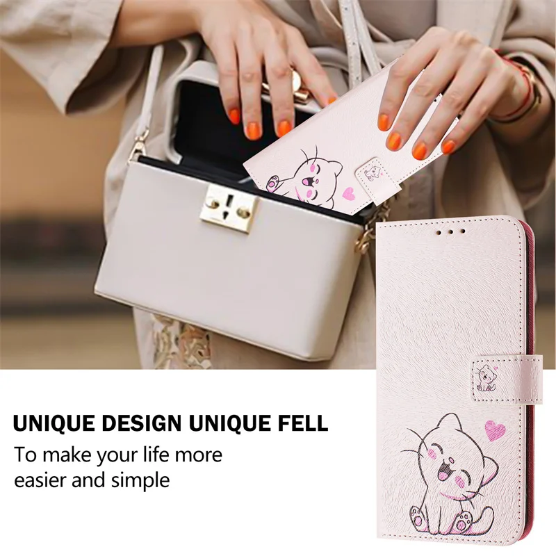 Smart20 Note Edge Butterfly Case for Infinix Hot 70 60 60i 50i Note 60 50 40 X Pro Plus GT 30 Pro Capa Leather Wallet Cover Case view 6