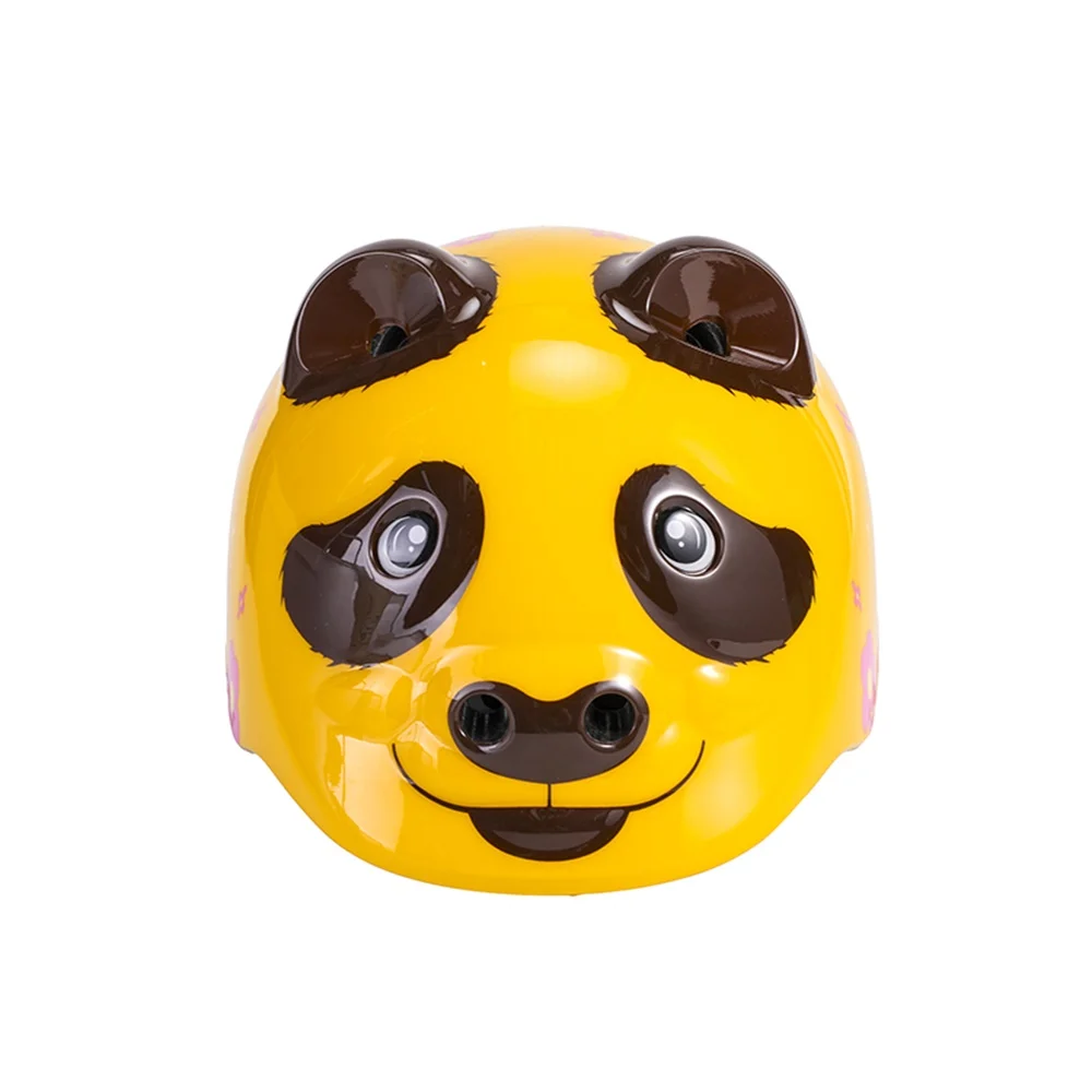 

YUMAJ National Treasure Cute Panda Children's Dress Up Bicycle Helmet Balance Skateboard cycling Safety Certification Helmet 07