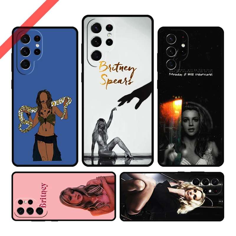 Britney Spears Phone Case For Samsung Galaxy S20 FE S21 S10 S23 Plus S24 S22 Ultra Coque Note20 Note10 S9 S8 Cover Capa