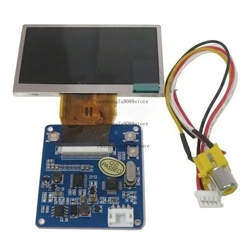 3 Inch TFT LCD Display Module 320*240 Resolution NTSC PAL Video Input Mirror Flip Function For Camera Doorbell Debug Screen